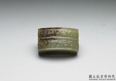 图片[2]-Jade Scabbard Slide, mid-Western Han to Eastern Han dynasty, 140 BCE-220 CE-China Archive